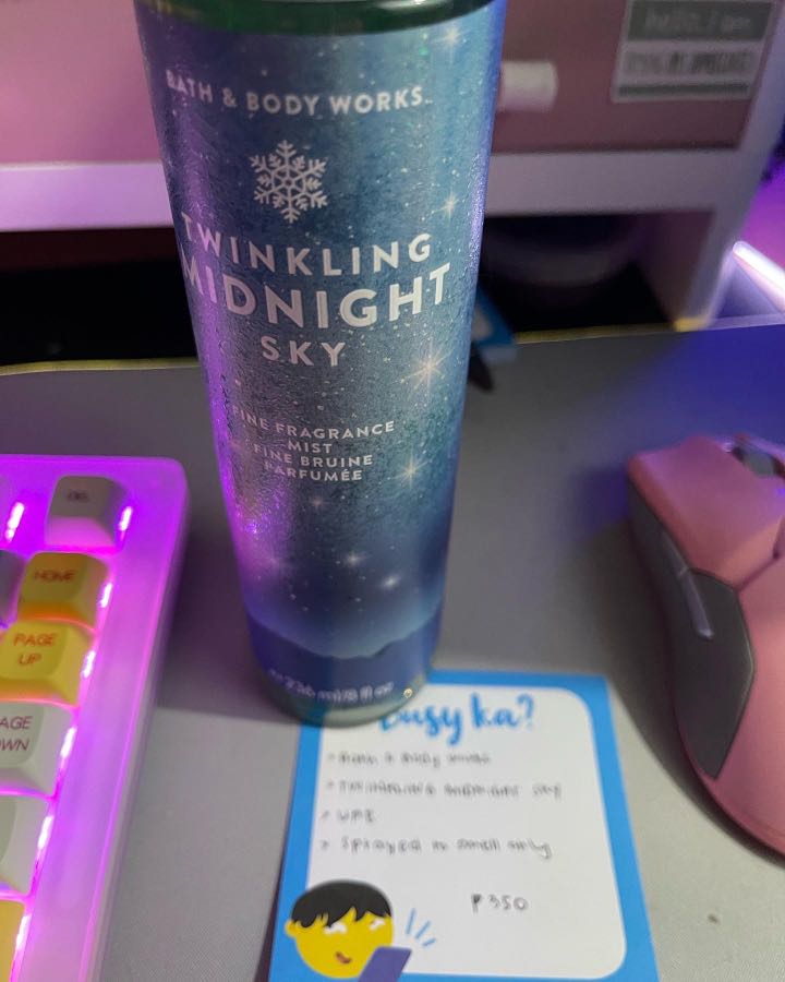 Bbw Twinkling Midnight Sky Beauty Personal Care Fragrance