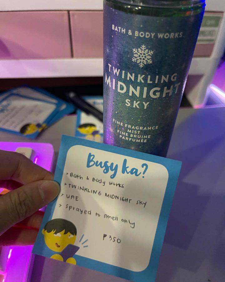 Bbw Twinkling Midnight Sky Beauty Personal Care Fragrance