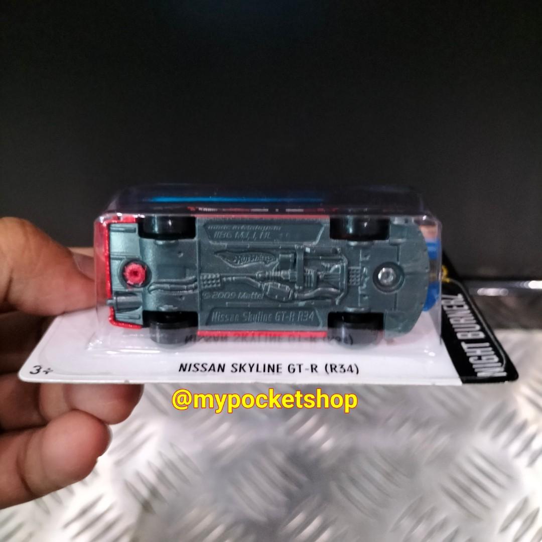 Hot Wheels Nissan Skyline Gt R Bnr R Red Hotwheels Nightburnerz Need For