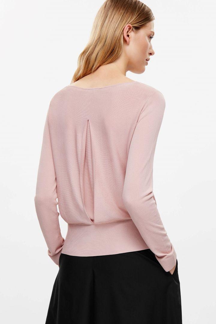 Cos Top Knit Nude Fesyen Wanita Pakaian Wanita Atasan Di Carousell