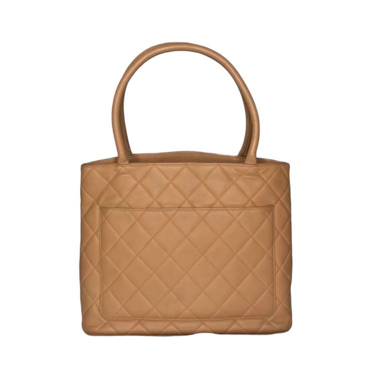 Chanel Medallion Tote Nude Barang Mewah Tas Dompet Di Carousell
