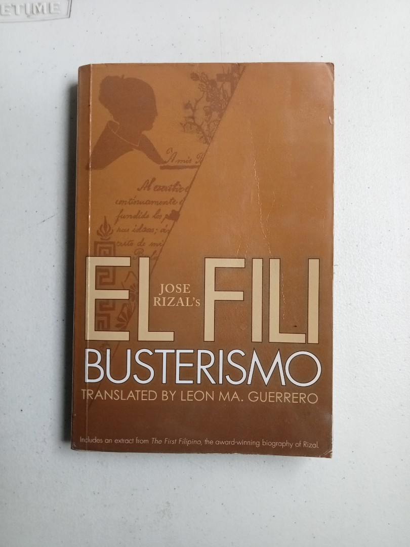 EL FILIBUSTERISMO JOSE RIZAL TRANSLATED BY LEON MA GUERRERO ENGLISH