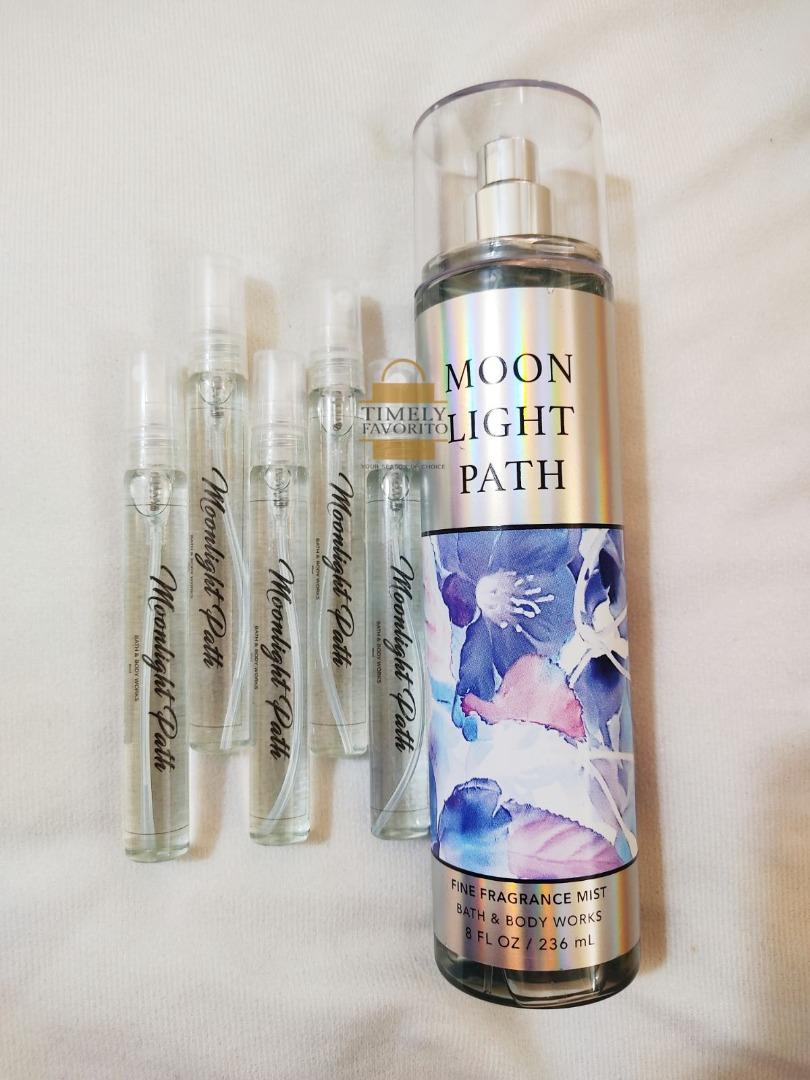 10ML ONLY BBW Moonlight Path Fine Fragrance Mist Beauty Personal