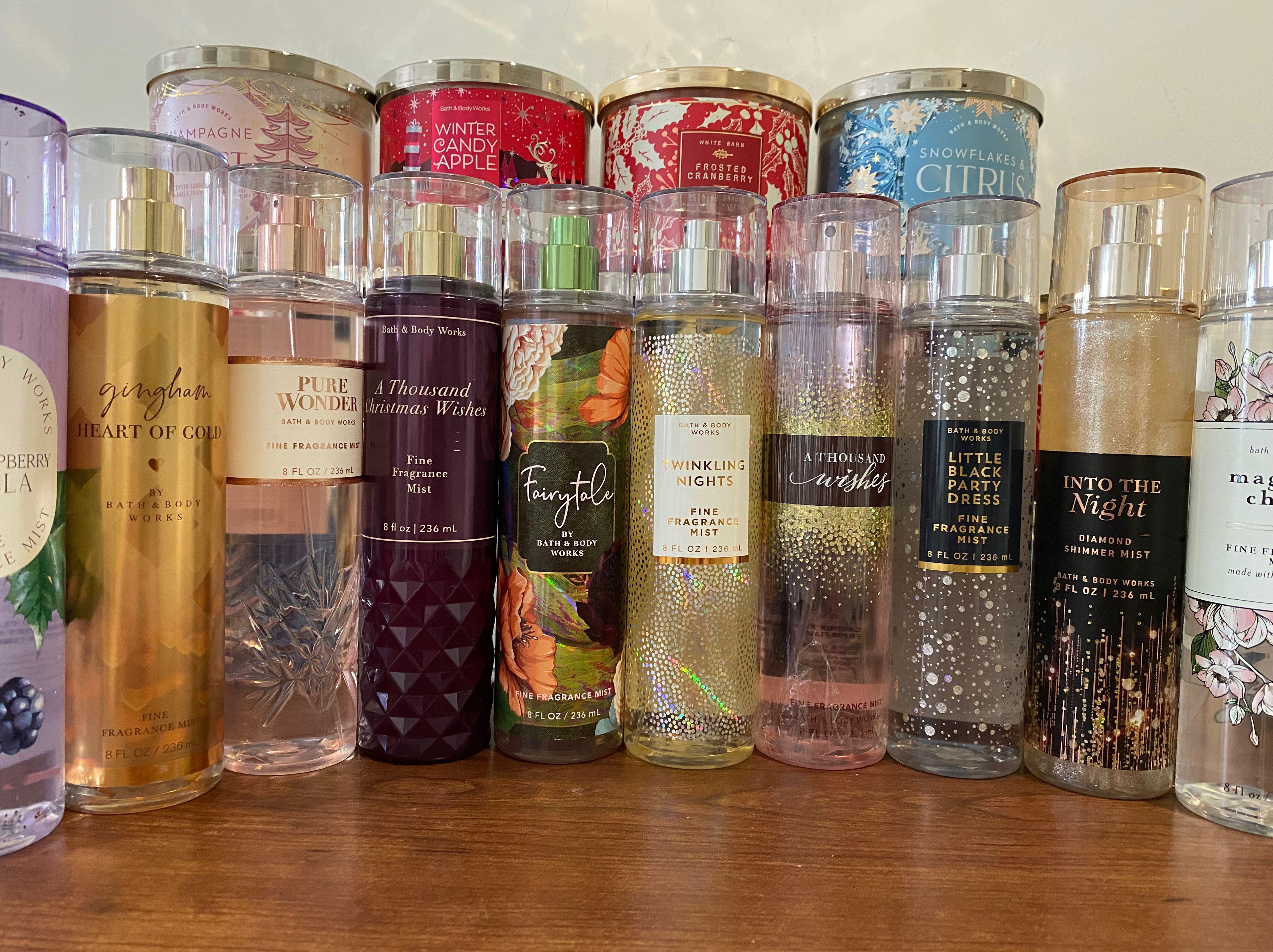 Bbw Body Mist Pure Wonder Fairytale Atcw Gingham Hog Atw Beauty