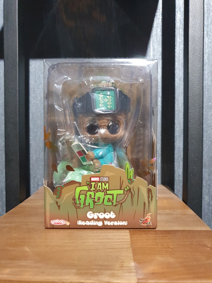 Ready Stocks Hot Toys I Am Groot Reading Version Groot Cosbaby Misb Hobbies Toys Toys