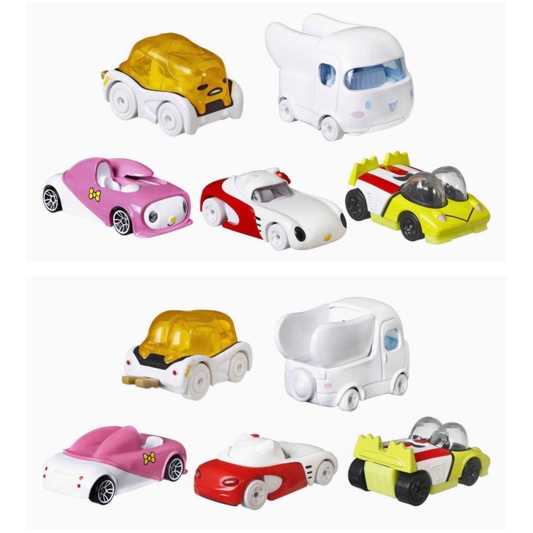 Bnip Mattel Hot Wheels Character Cars Sanrio Collectibles Cinnamoroll Gudetama My Melody