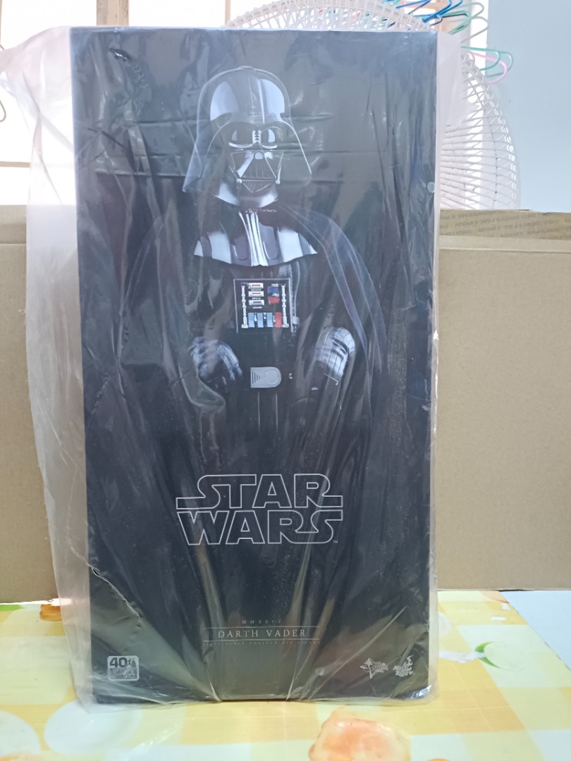 全新膠袋未開 hot toys mms572 Darth Vader Star Wars empire strike back 40th anniversary 興趣及遊戲 玩具 遊戲