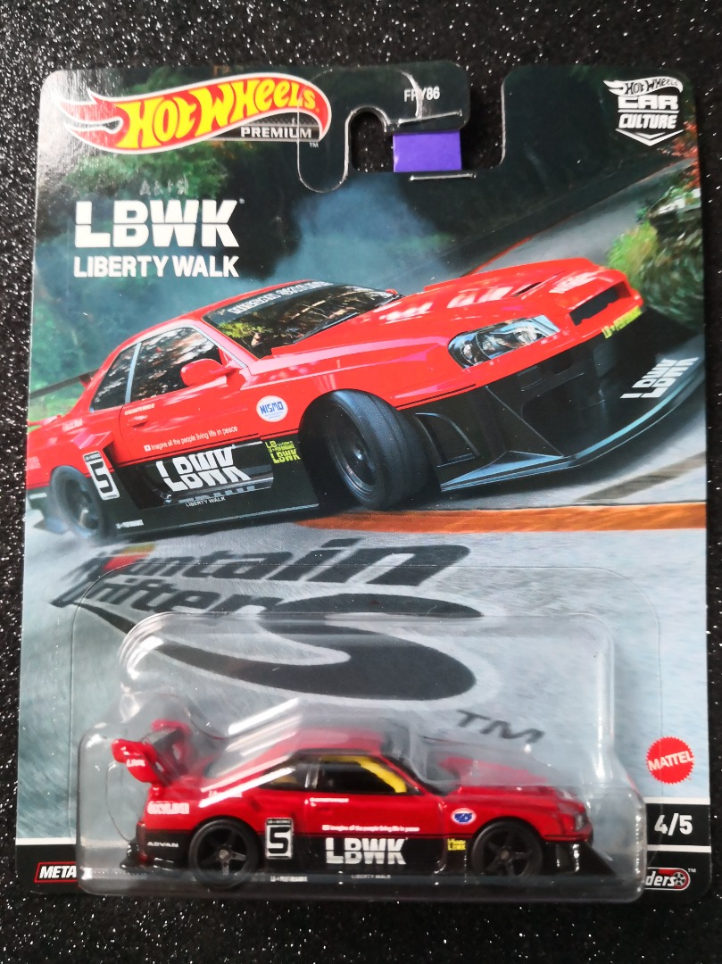 Hot Wheels LB R Super Silhouette Nissan Skyline Mountain Drifters Car Culture LBWK Liberty