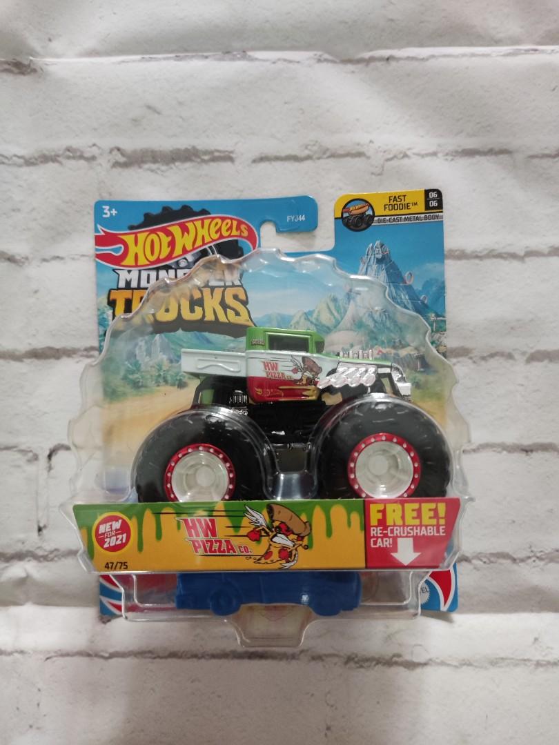 Hot Wheels Monster Trucks HW Pizza Co Hobbies Toys Toys Games On Carousell