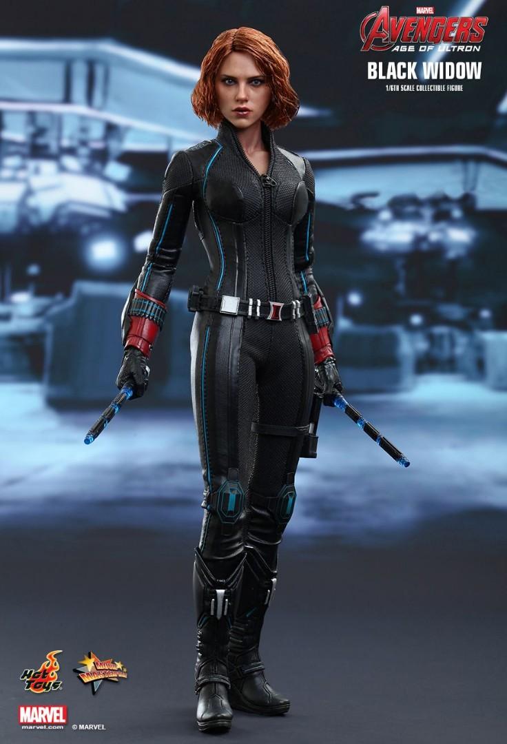 售全新膠袋未開Hottoys Black Widow Avengers Age of Ultron mms288 Hot Toys 黑寡婦 Avengers 2 興趣及遊戲 玩具