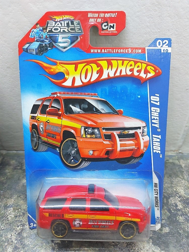 CHEVY TAHOE TRUCKS Hot Wheels HW City Works Series Hobbies Toys Toys Games On
