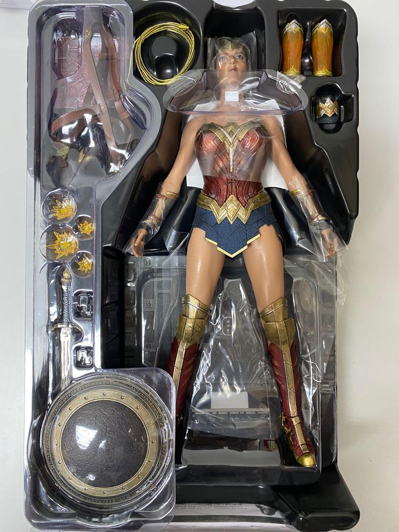 賣 全新 開盒 Hot Toys MMS 正義聯盟 神力女超人 豪華版 Justice League Wonder Woman Deluxe Version 興趣及遊戲 玩具