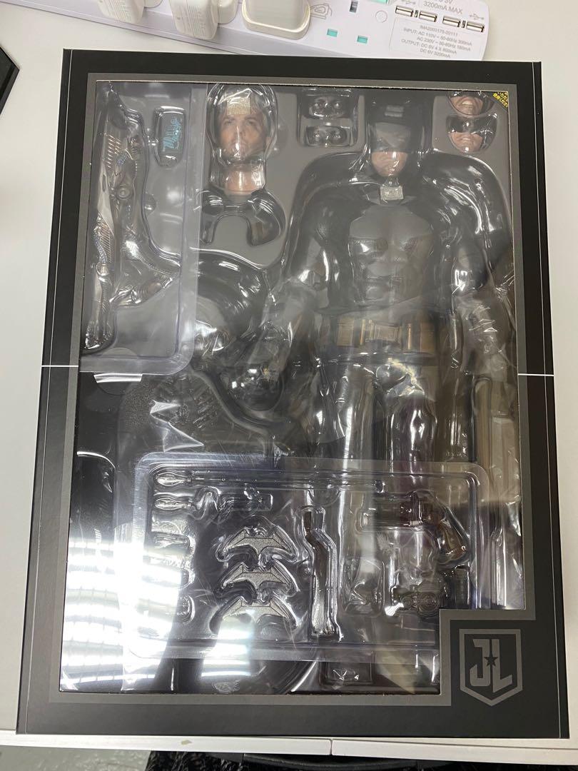賣 全新 Hot Toys MMS 蝙蝠俠 Justice League th scale Batman Deluxe Version 興趣及遊戲 玩具 遊戲類