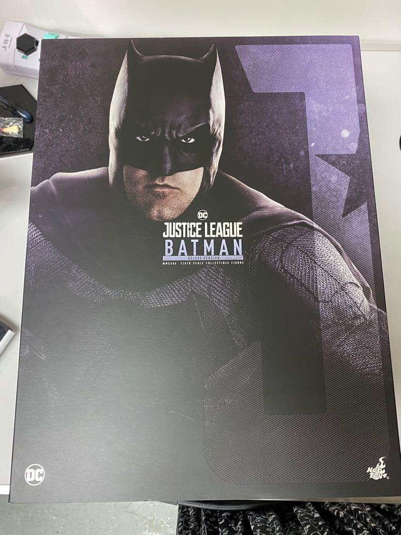 賣 全新 Hot Toys MMS 蝙蝠俠 Justice League th scale Batman Deluxe Version 興趣及遊戲 玩具 遊戲類