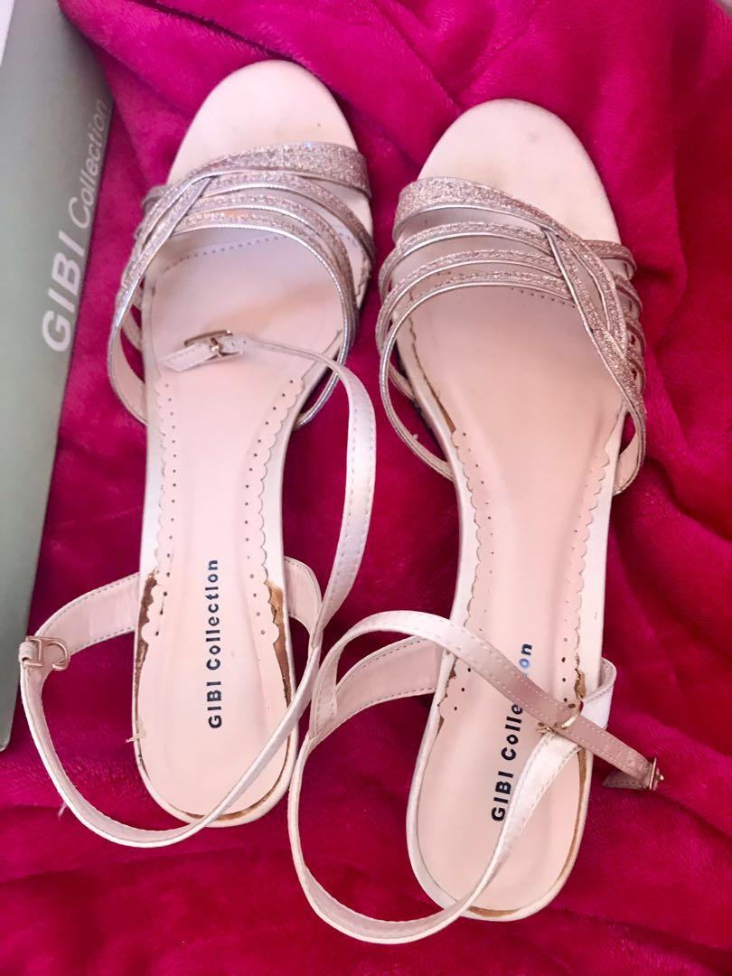 Gibi Nude Sandals Heels 39 Women S Fashion Footwear Heels On Carousell