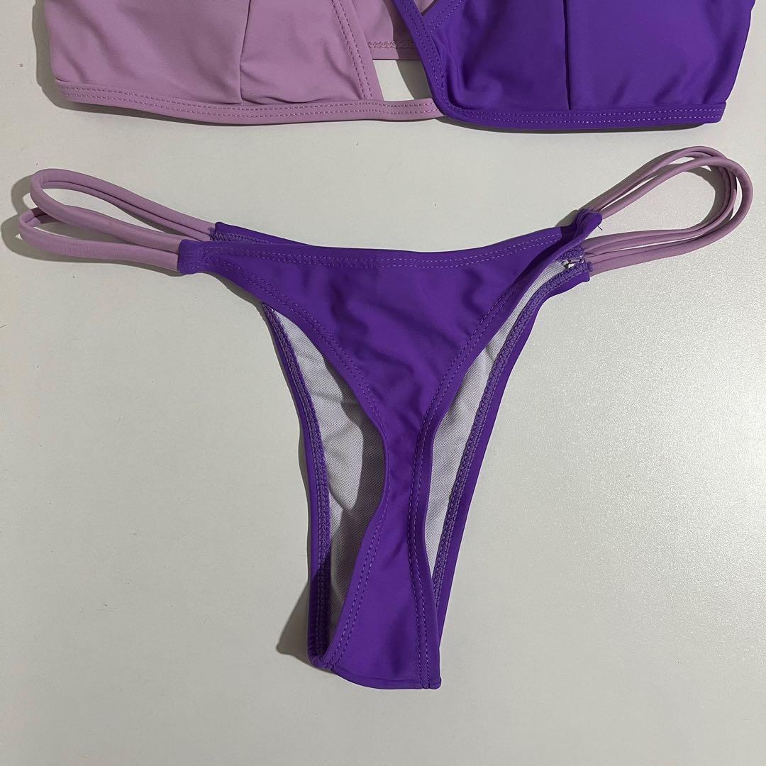 Purple Lavender Cheeky Bikini Women S Fashion Swimwear Bikinis