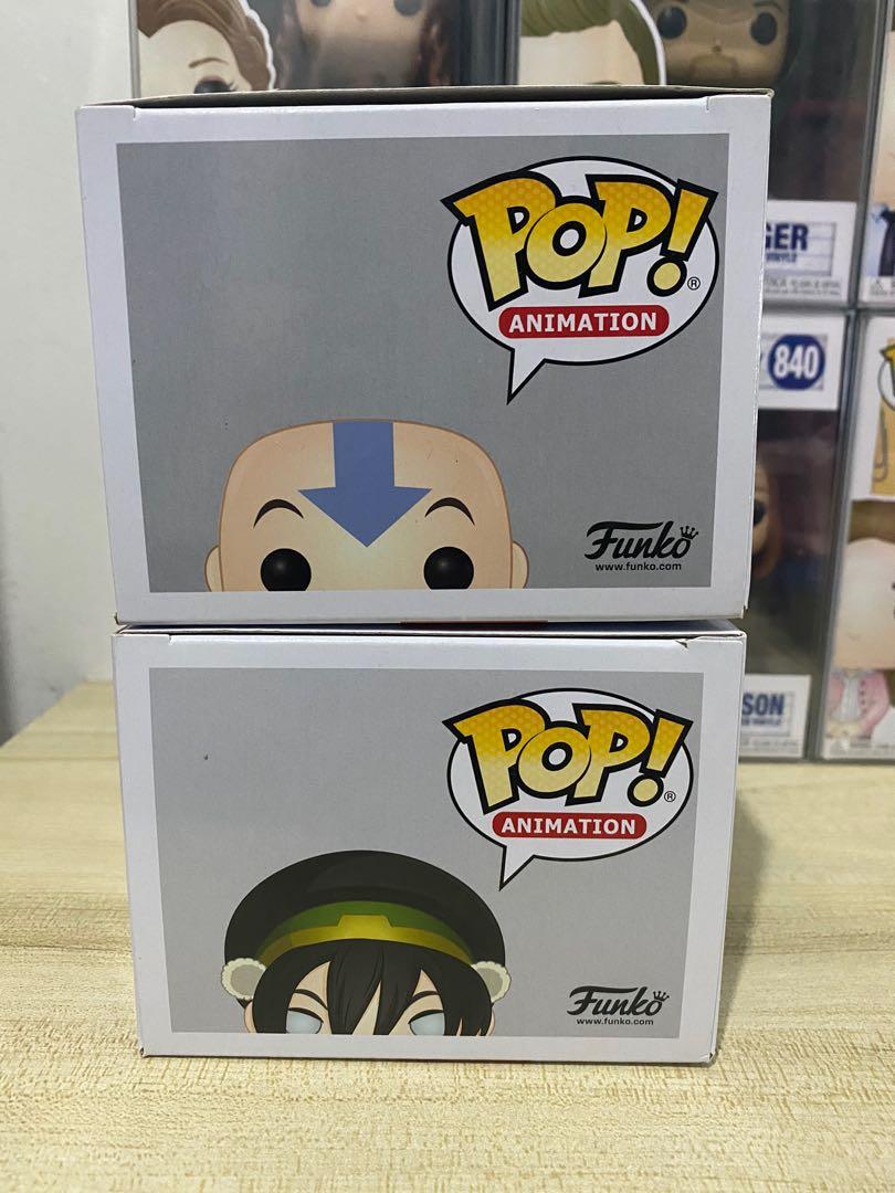 Funko Pop Animation Avatar The Last Airbender Toph And Aang On Airscooter Hot Topic