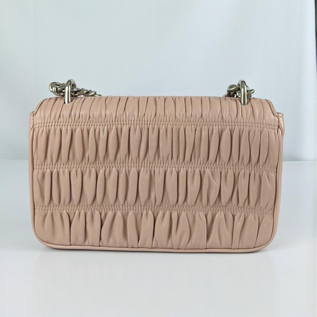 Prada Flap Nude Authentic Barang Mewah Tas Dompet Di Carousell