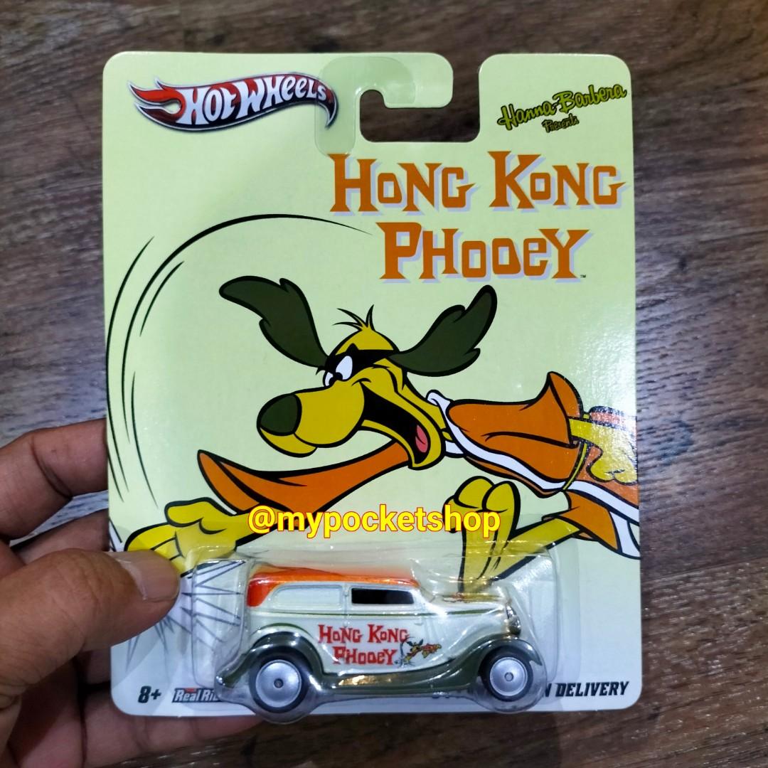 12 35 Hot Wheels HANNA BARBERA 34 Ford Sedan Delivery Custom 77 Dodge Van Hiway