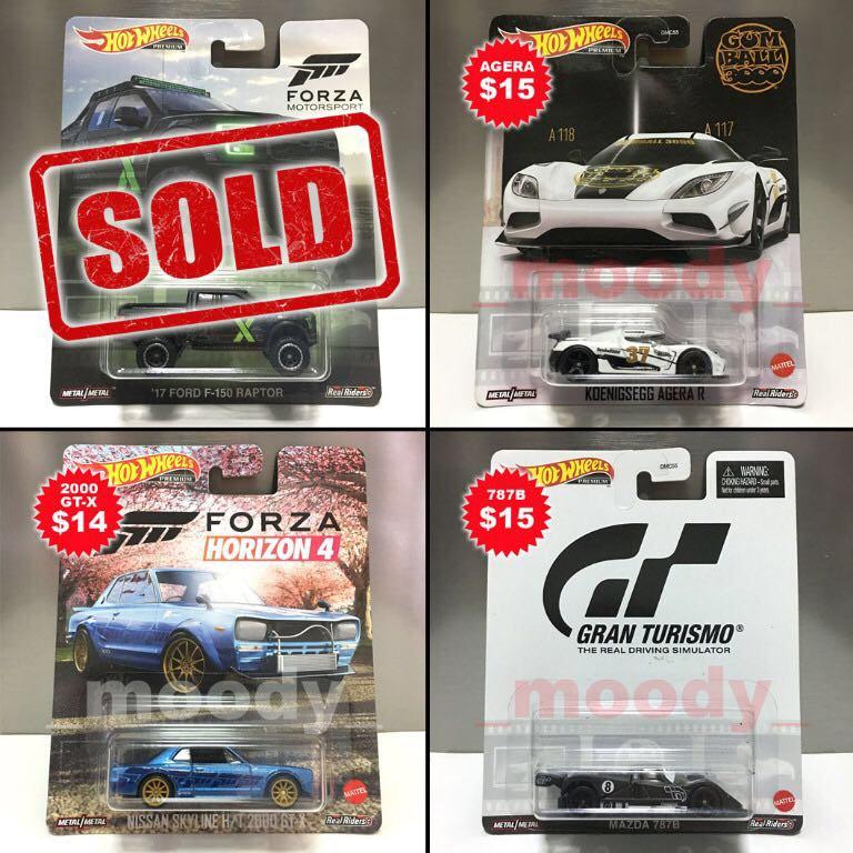 Hot Wheels Premium Retro Nissan Skyline Rs D Gran Turismo Forza Mazda Ghostbusters Ecto