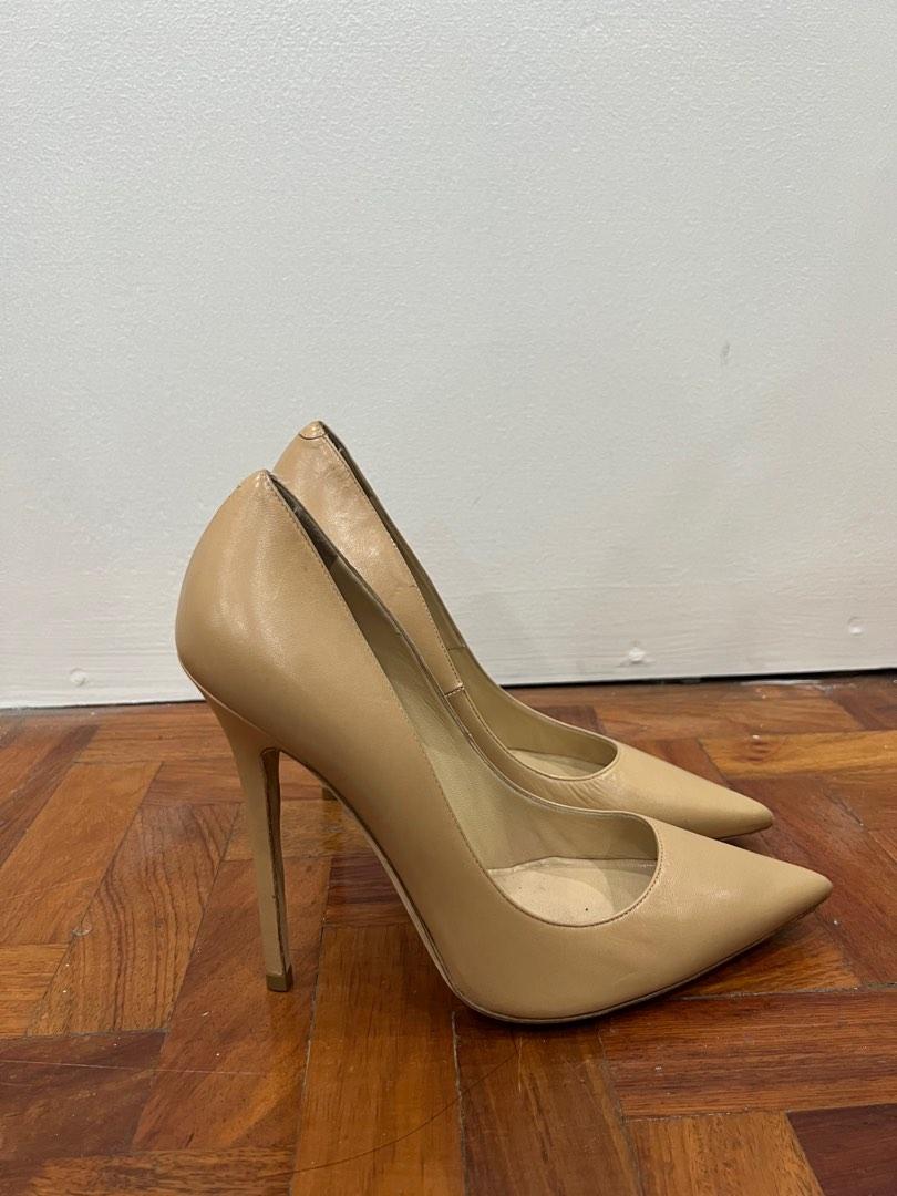 Jimmy Choo Nude Pumps Women S Fashion Footwear Heels On Carousell