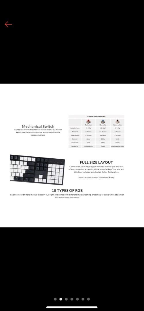 Keychron Rgb Hot Swappable Computers Tech Parts Accessories Computer Keyboard On Carousell