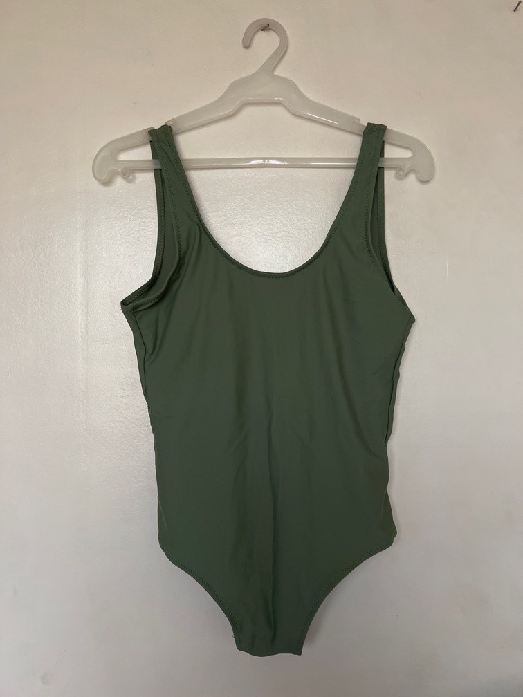 Green One Piece Bikini Women S Fashion Swimwear Bikinis Swimsuits