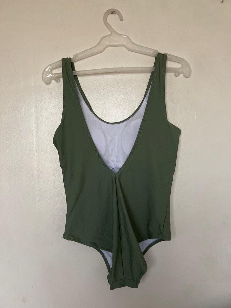 Green One Piece Bikini Women S Fashion Swimwear Bikinis Swimsuits