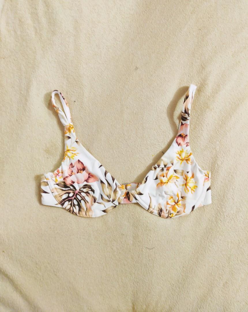 Billabong Paradiso Undewired Bikini Top Swimsuit Women S Fashion