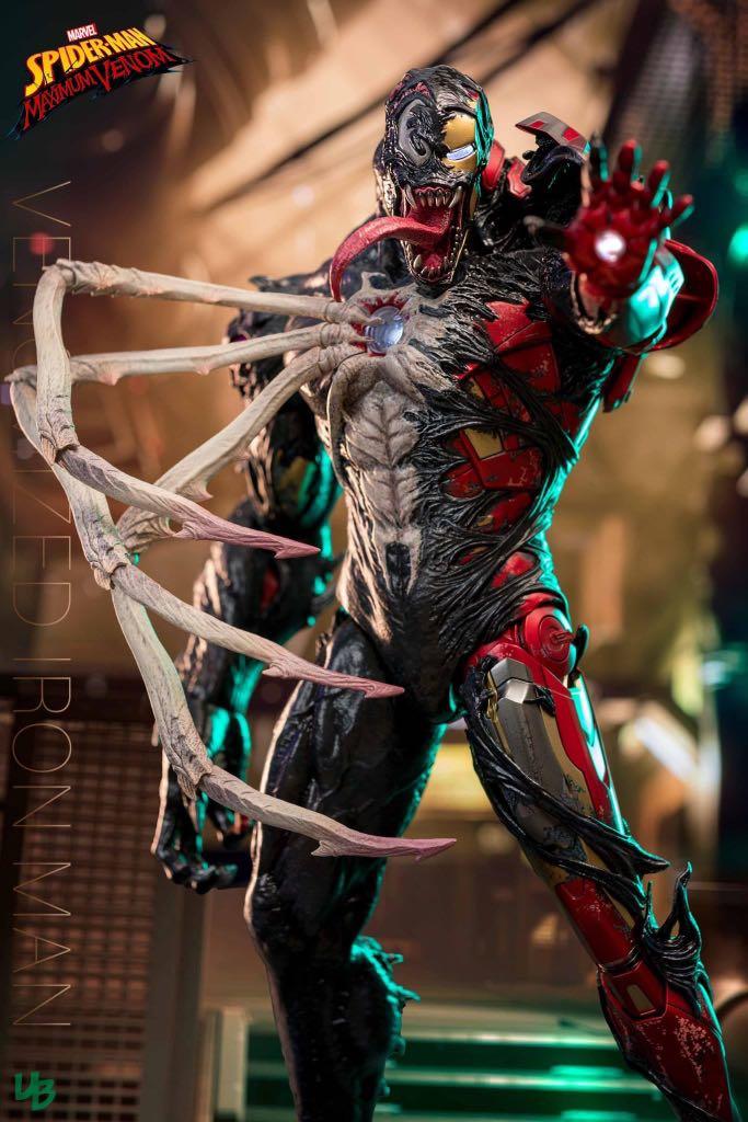 Hot Toys Venomized Iron Man 特別版 可取單 興趣及遊戲 玩具 遊戲類 on Carousell