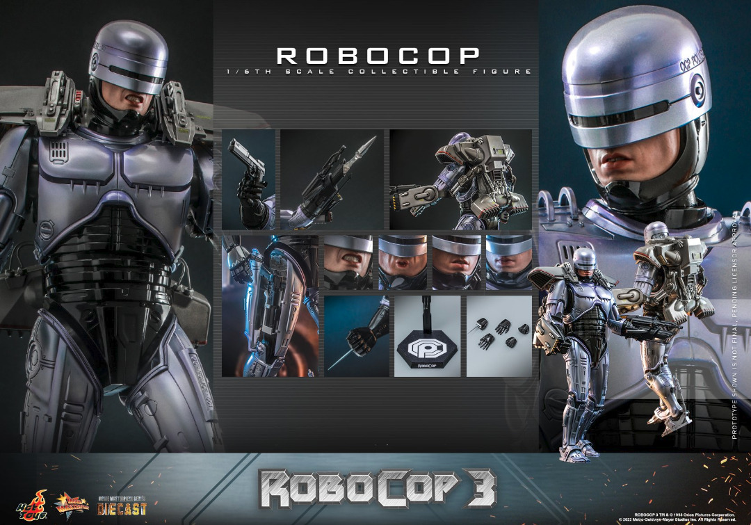 hottoys hot toys MMS D 鐵甲威龍 Robocop 合金 Diecast Summer showcase Phase 普通版 黑卡會員後期