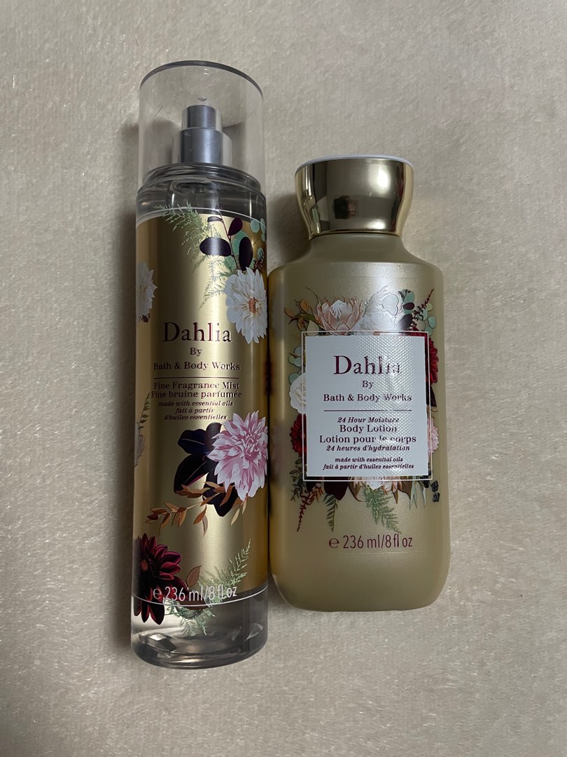 Bbw Dahlia Lotion And Fragrance Mist Beauty Personal Care Bath