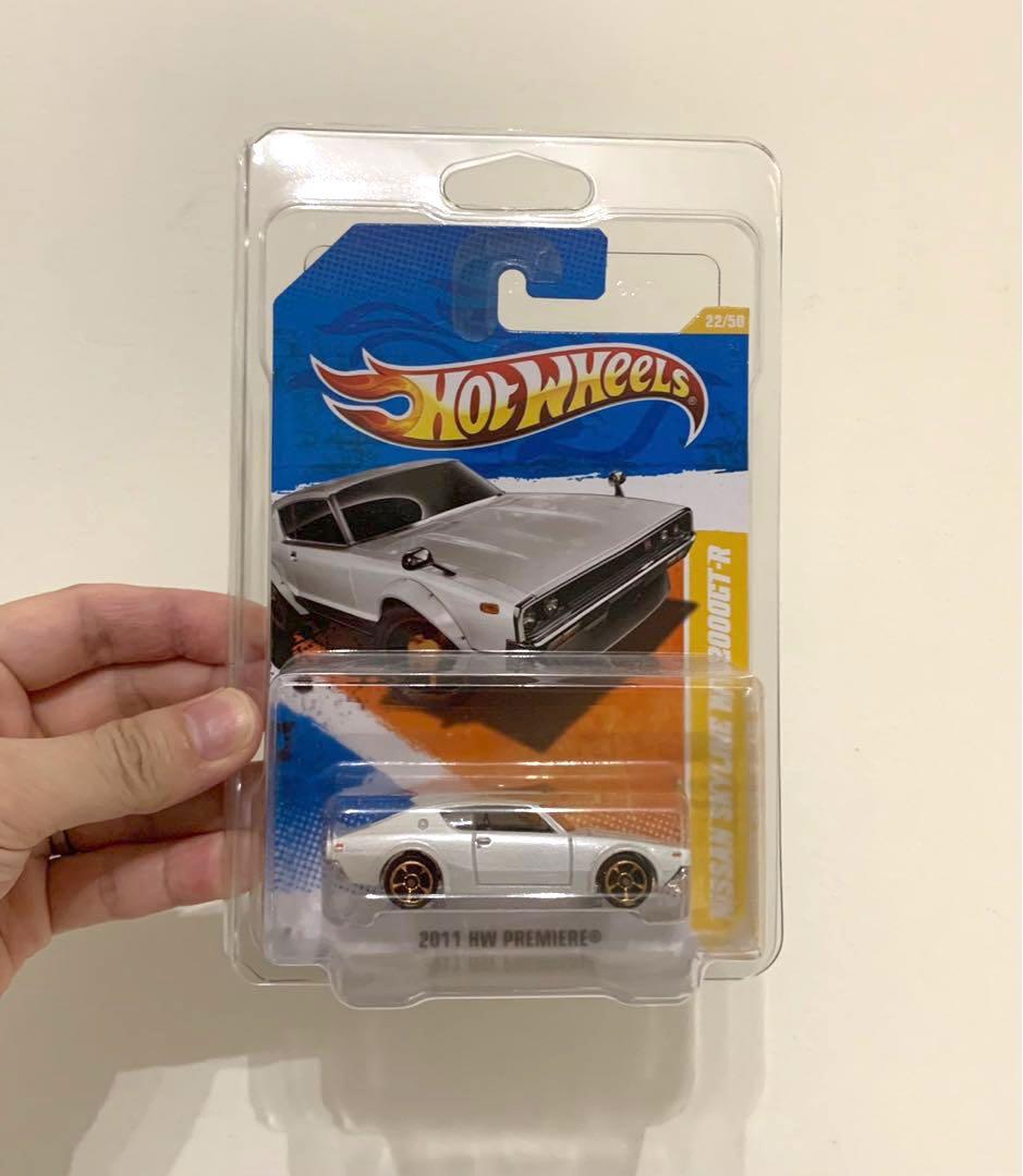 Hot Wheels Nissan Skyline H T 2000GT R Kenmeri White 2011 First Edition Hobbies Toys Toys