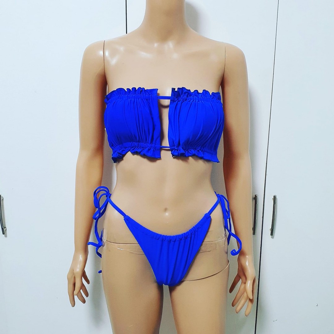 Shein Royal Blue Sexy Bikini Women S Fashion Swimwear Bikinis