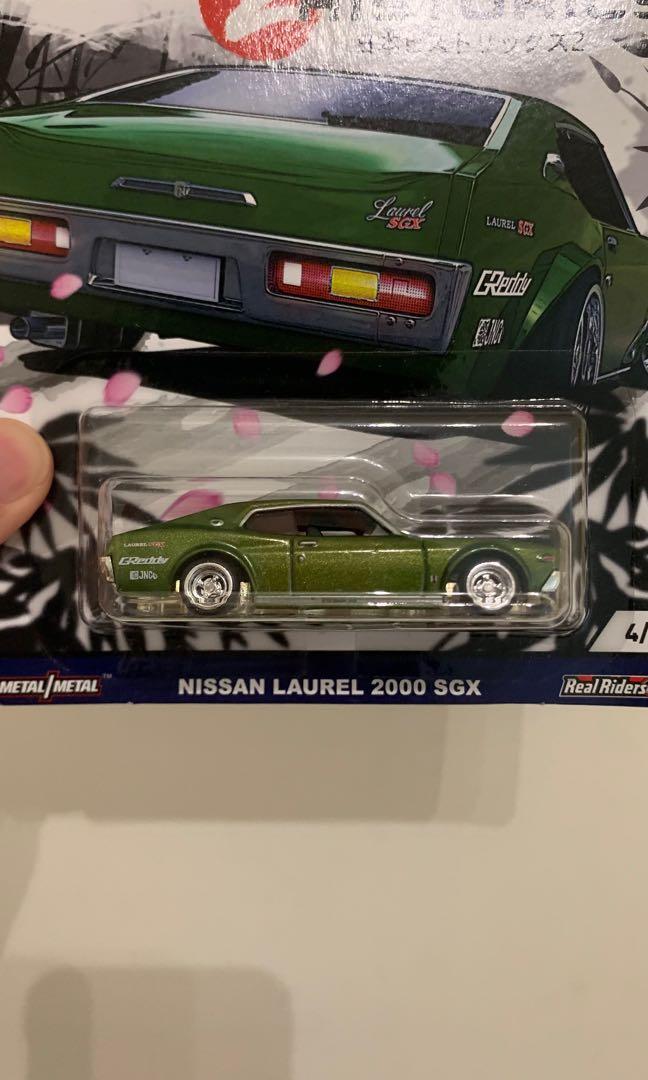 Hot Wheels Premium Fast And Furious Acura Nsx Jh Nissan Laurel Sgx Mooneyes Plymouth