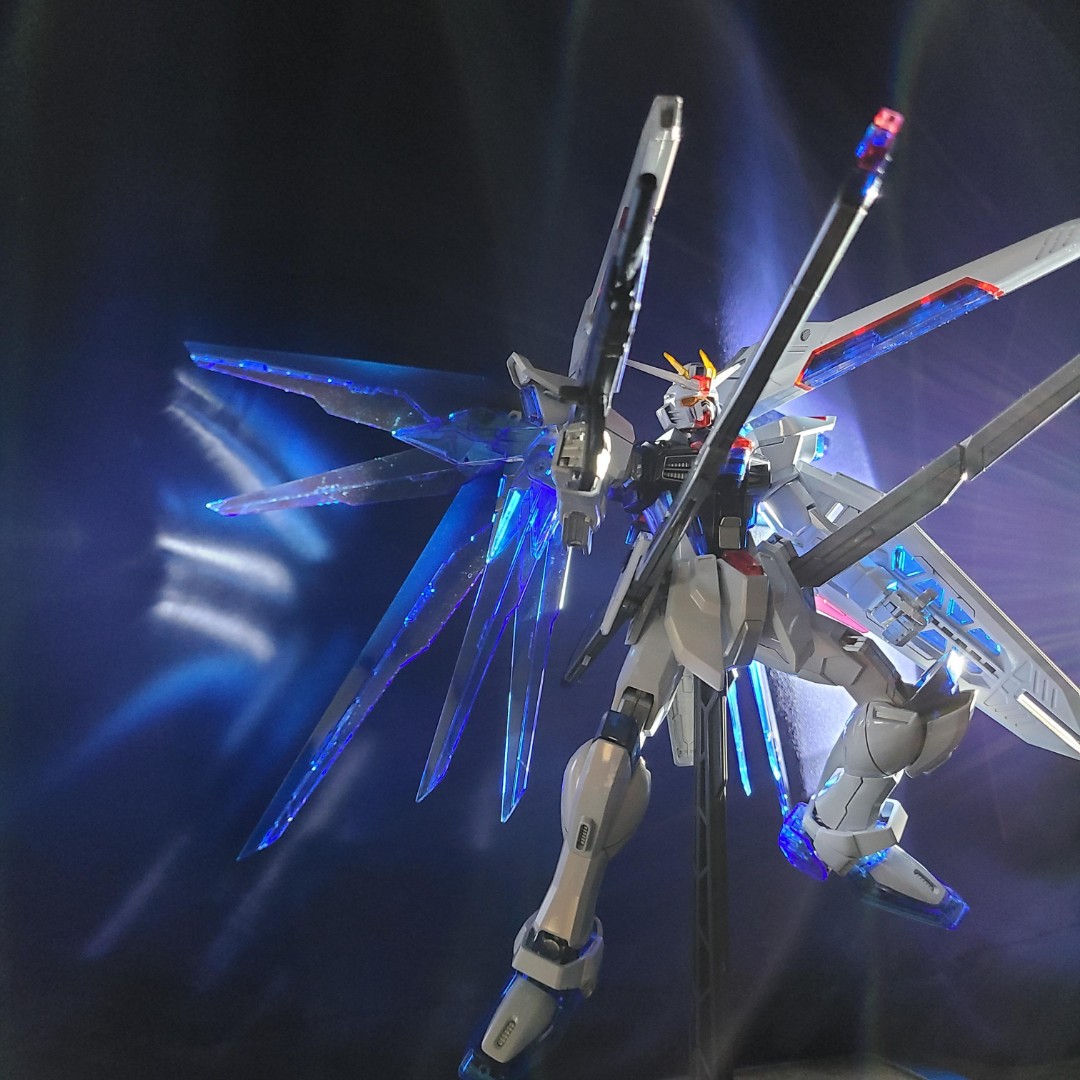 Ichiban Kuji Prize B Freedom Gundam Mg Model Kit Mobile Suit Gundam