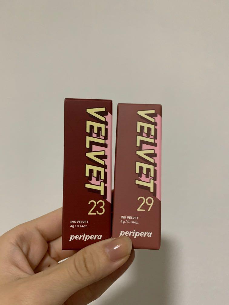 PERIPERA NUDE BREW LIP VELVET NUTTY NUDE COCOA NUDE Beauty Personal Care Face Makeup On