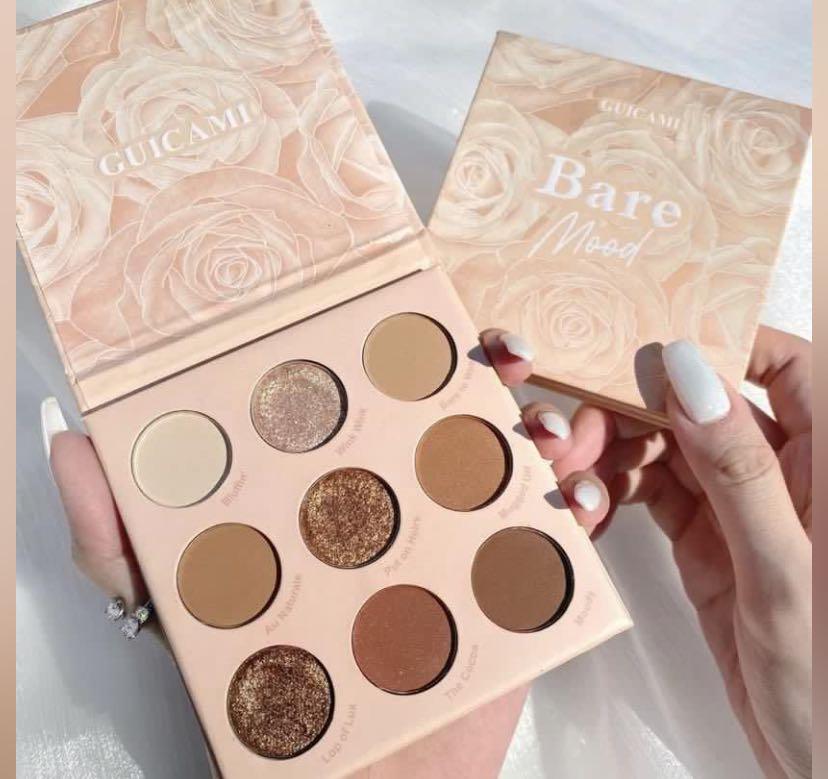 Nude Mood Bare Mood Eyeshadow Pressed Powder Palette Beauty Personal
