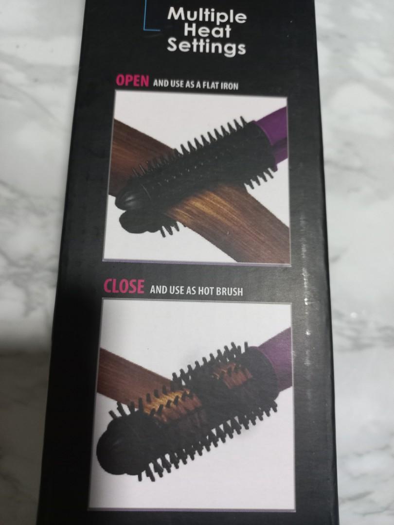 Ionic Pro Ionic Styler Pro Hair Straightens Hot Brush Flat Iron Beauty Personal Care