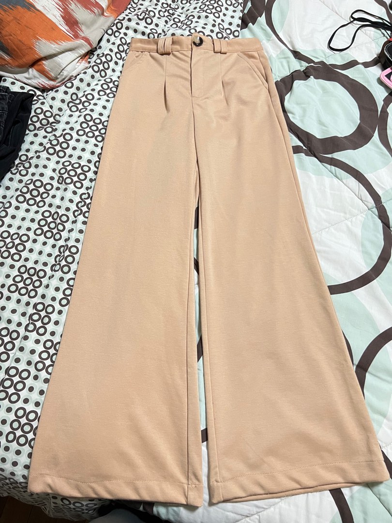 Nude Trouser Women S Fashion Bottoms Other Bottoms On Carousell