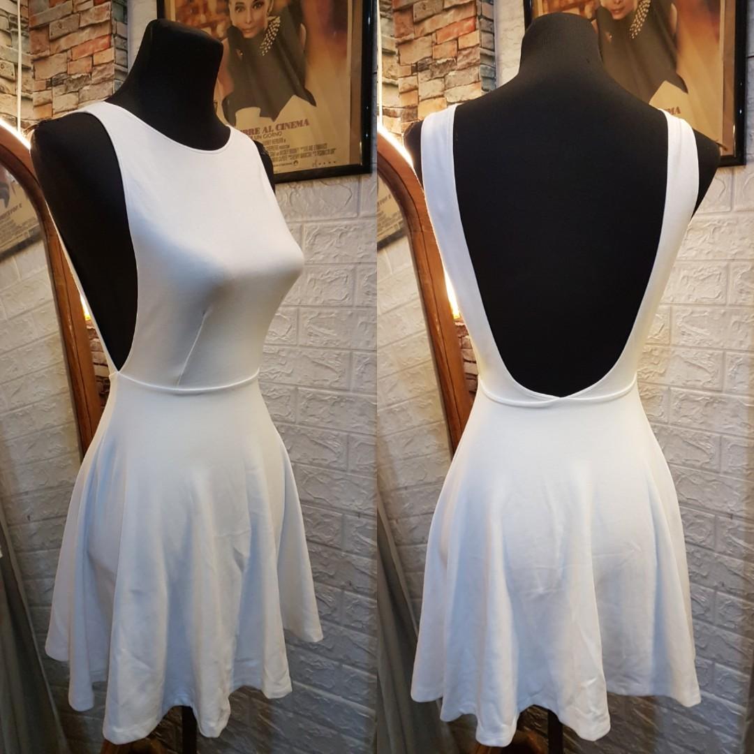 White Side Boob Dress Women S Fashion Dresses Sets Dresses On