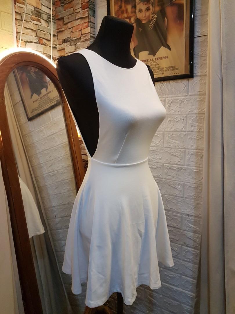 White Side Boob Dress Women S Fashion Dresses Sets Dresses On