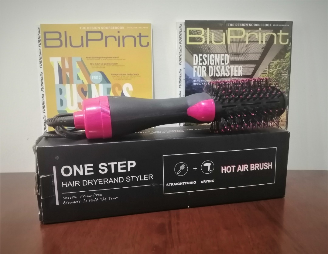 Multifunctional Hot Air Brush Hair Styler Hair Dryer Volumizer Rotating Hair Brush Roller