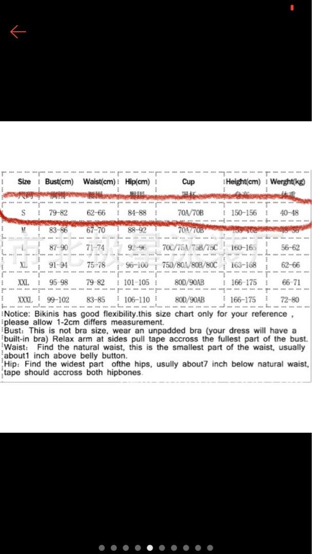 Neon Red Bikini Two Piece Women S Fashion Swimwear Bikinis