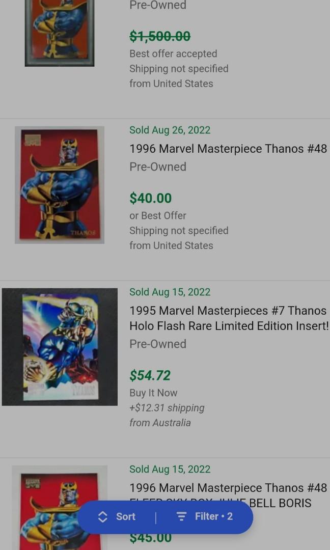 Rarest 1996 Marvel Masterpieces The Holy Grail Of 90s Marvel Cards