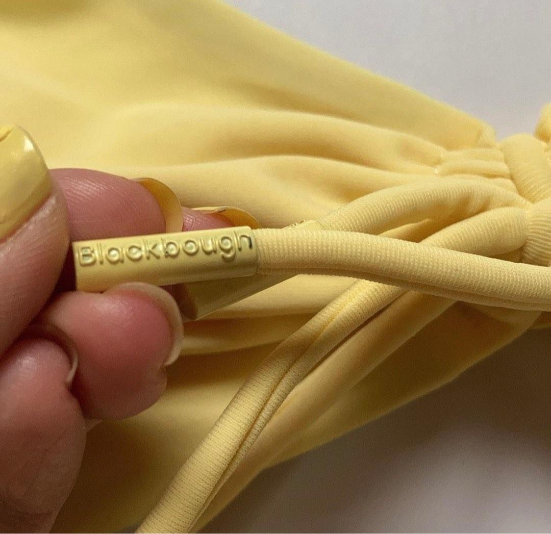 Blackbough Pastel Yellow Piece Bikini Women S Fashion Swimwear