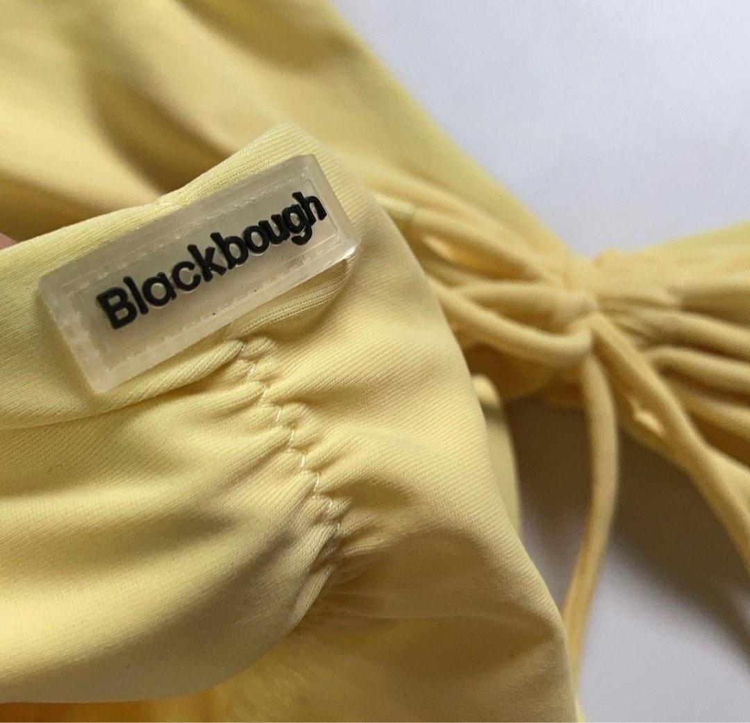 Blackbough Pastel Yellow Piece Bikini Women S Fashion Swimwear