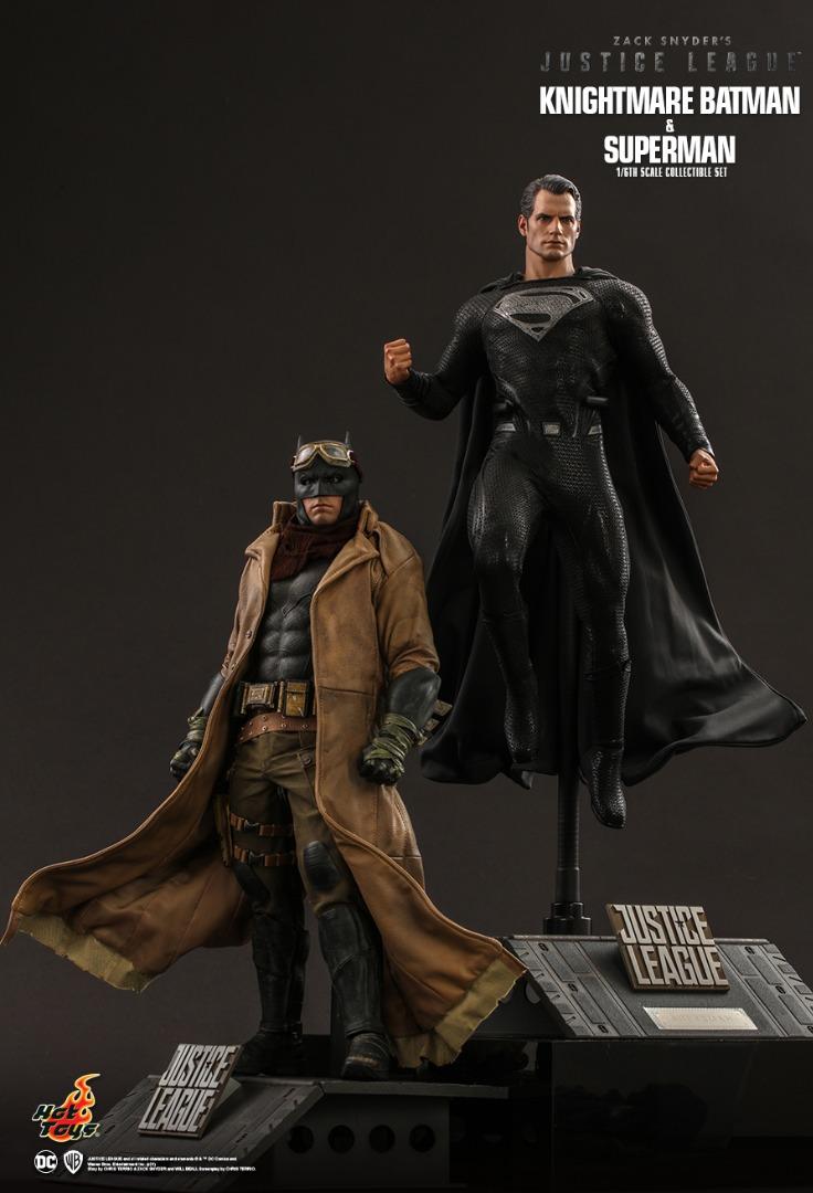 Hot Toys TMS038 ZACK SNYDER S JUSTICE LEAGUE KNIGHTMARE BATMAN AND SUPERMAN 1 6 Scale Action
