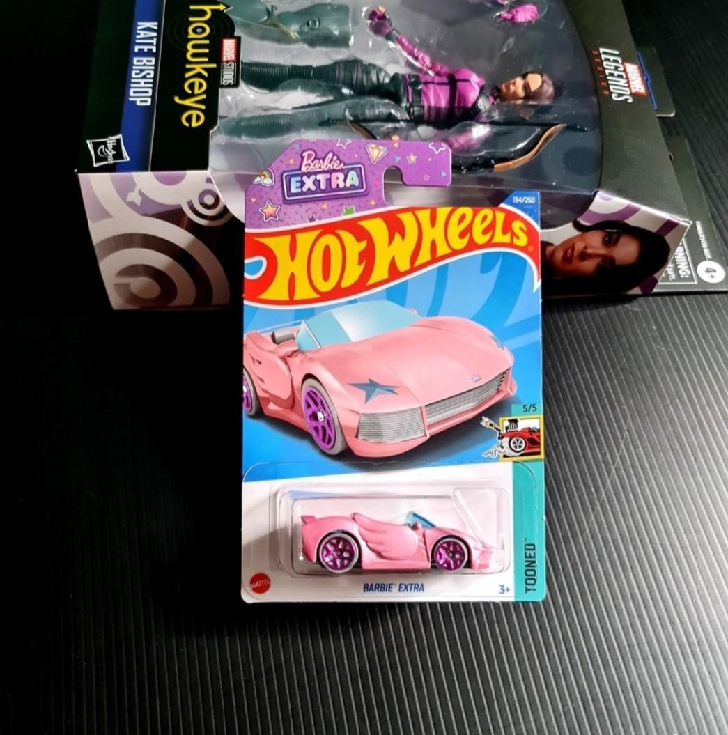 Hot Wheels Barbie Extra Pink Hotwheels Tooned Hobbies Toys