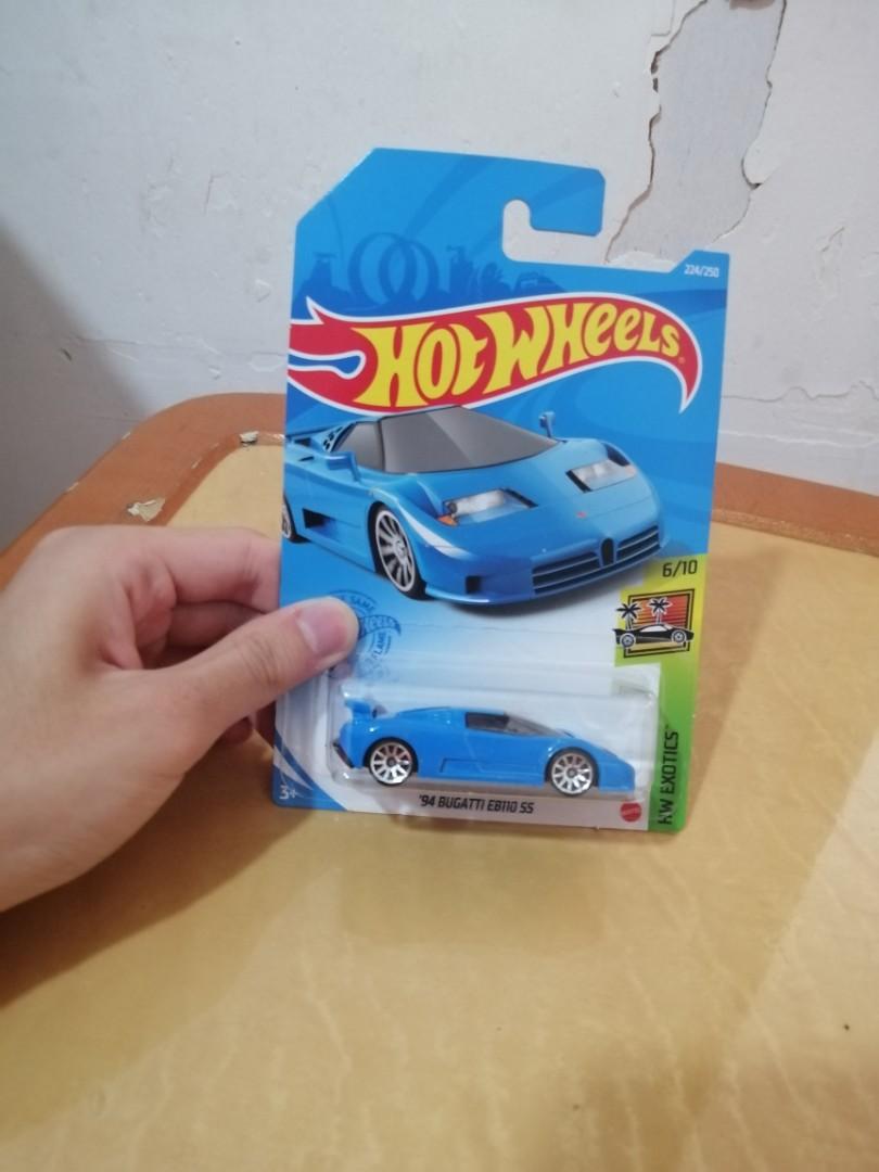 Hot Wheels 1994 Bugatti EB110 SS 興趣及遊戲 玩具 遊戲類 Carousell